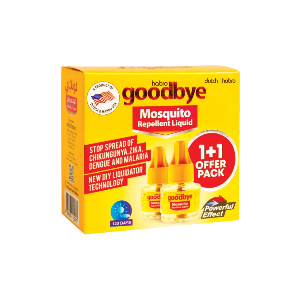 Goodbye Mosquito Repellent Combi Pack pack shot